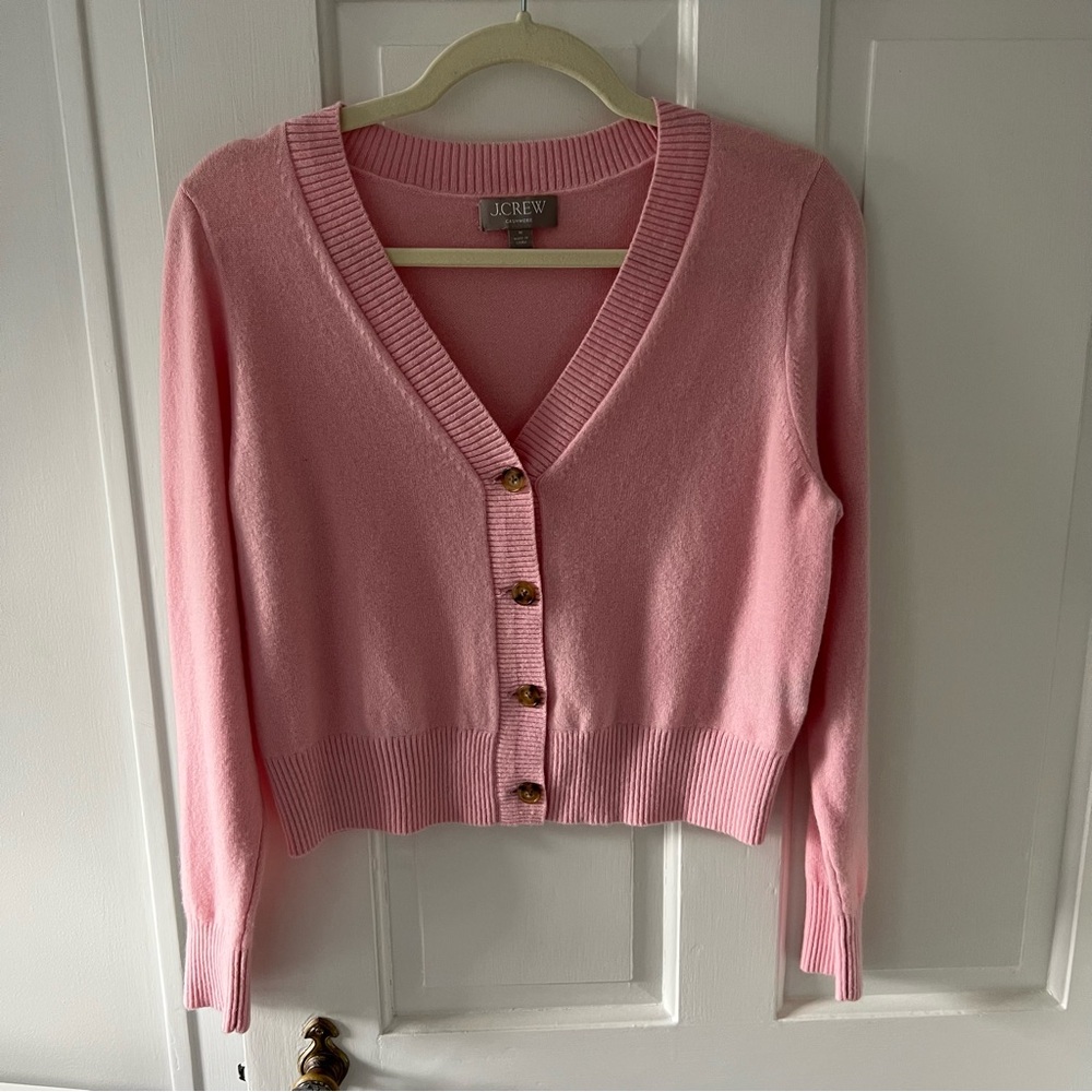 J. Crew Pink Women's Cashmere Sweater